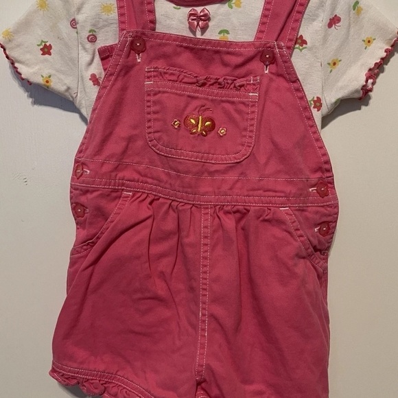 Nina Other - Vintage In Design Pink Butterfly 2T Jumper